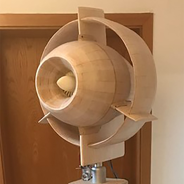 Prototyp der Turbine