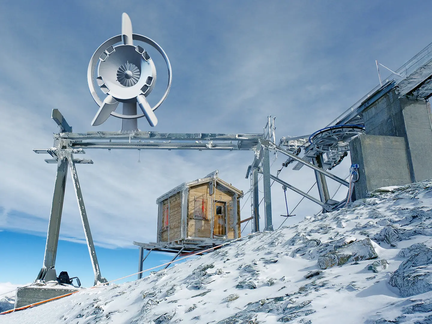 Windkraft nutzen in Zermatt