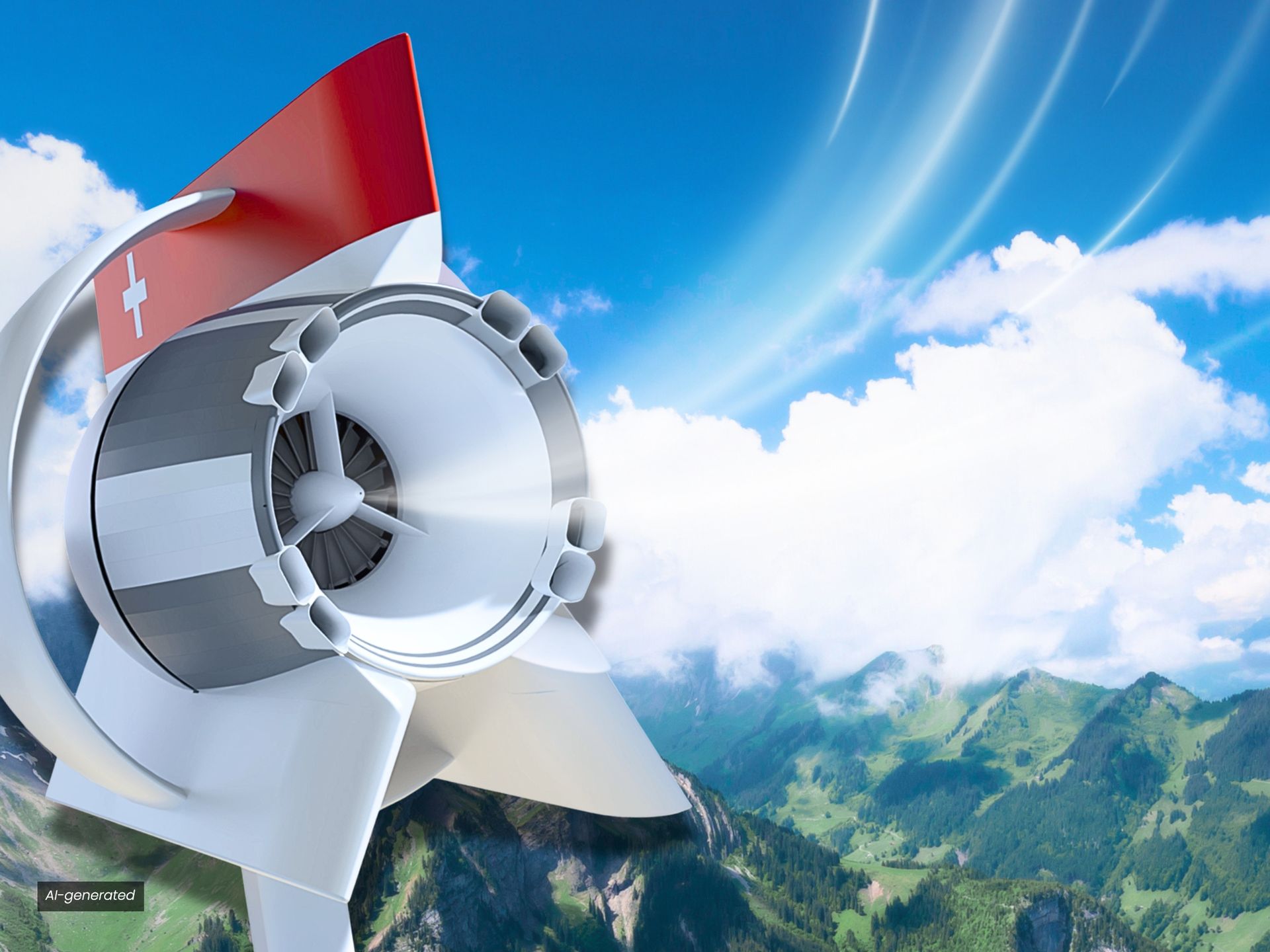 Innovative neue Windkraft