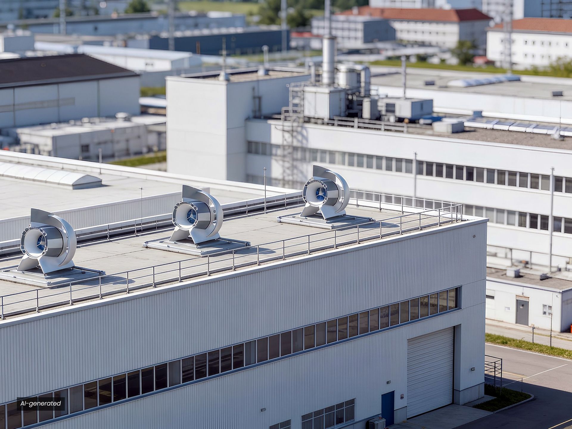 Windkraft aud Industrieanlagen