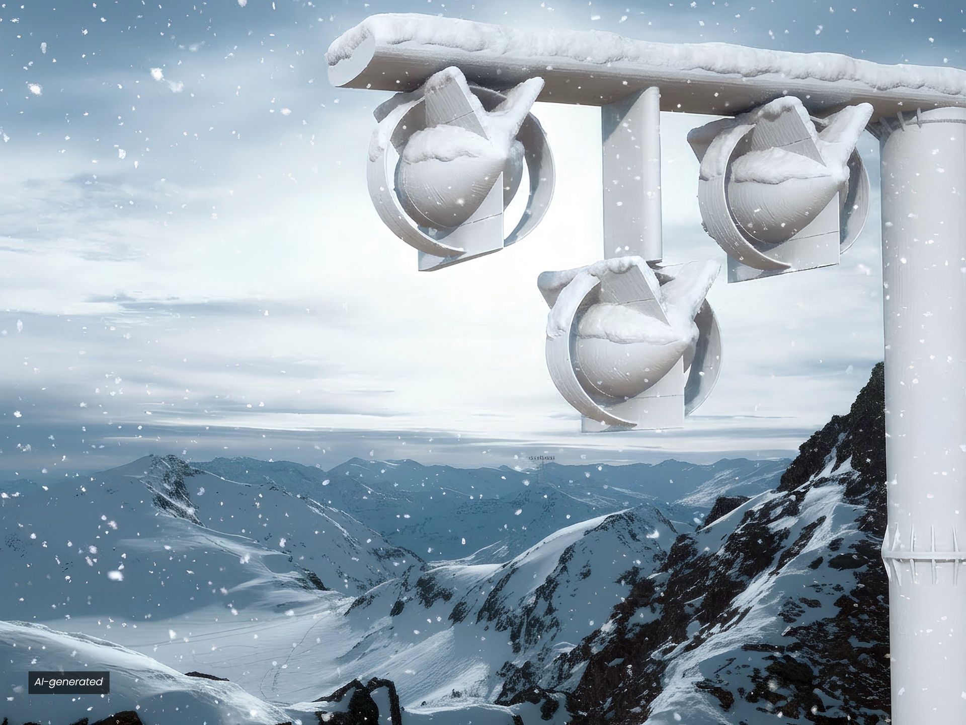 Windkraft unter Extremwetter.